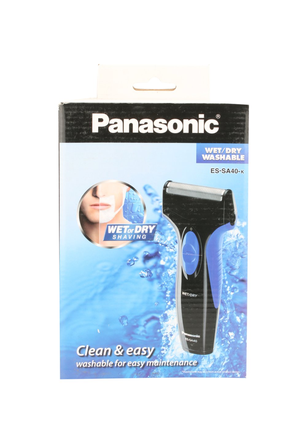Panasonic Single Blade Wet and Dry Men's Shaver ES-SA40-K44B (Black) Panasonic
