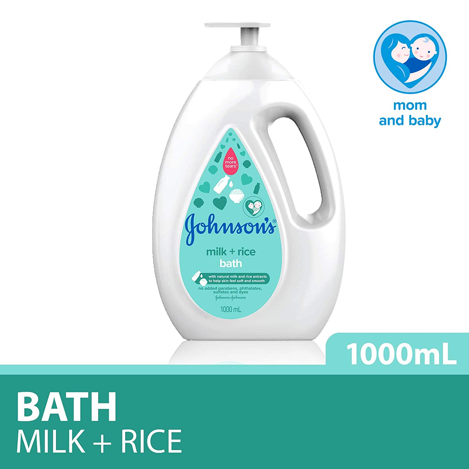 Johnsons Milk + Rice Baby Bath (1L) Johnson’s