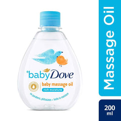 Baby Dove Rich Moisture Baby Massage Oil (200 ml) Dove Baby