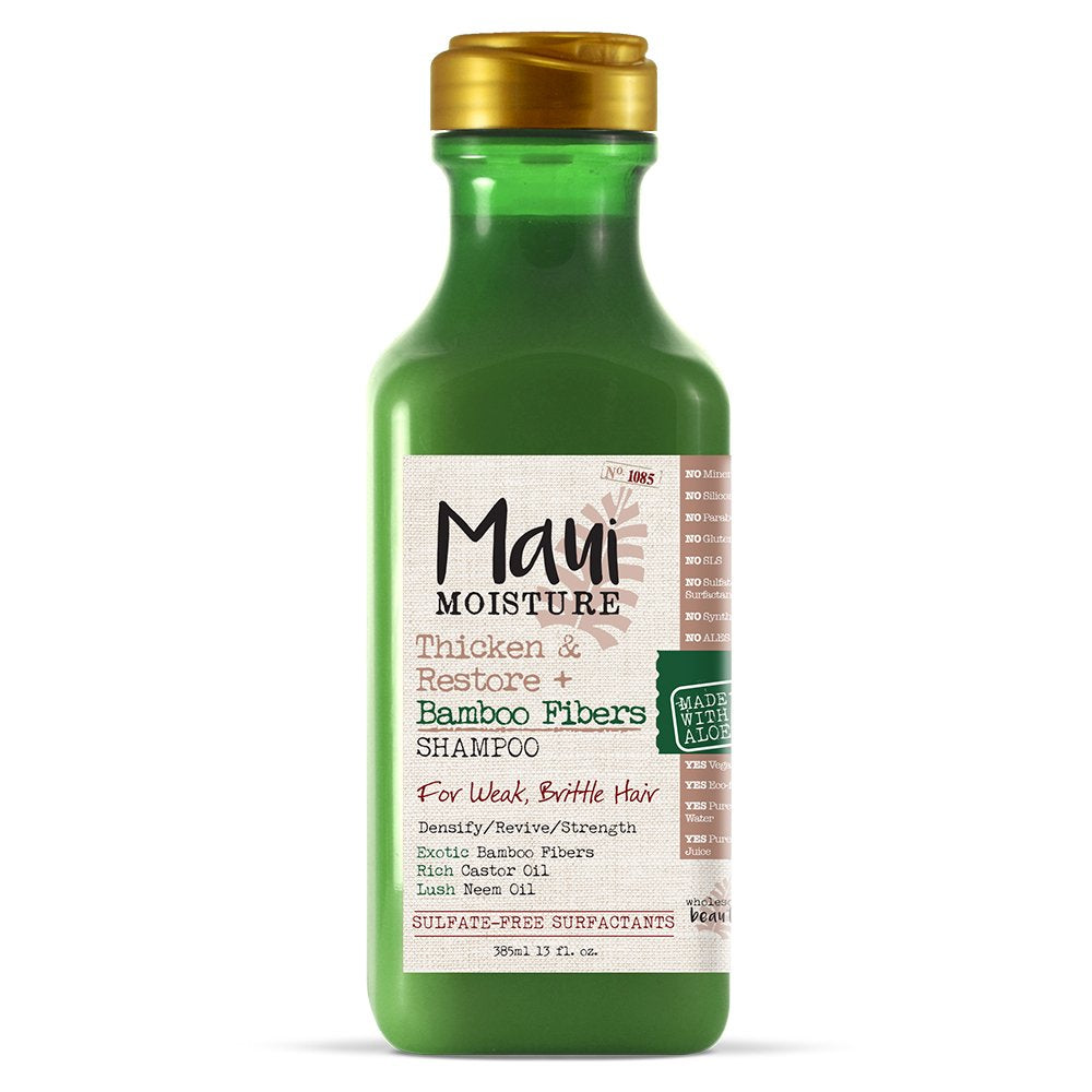 Maui Thicken & Restore + Bamboo Fibers Shampoo (385 ml) Maui Moisture