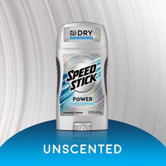 Speed Stick Power Unscented Deodorant (85gm) Speed Stick