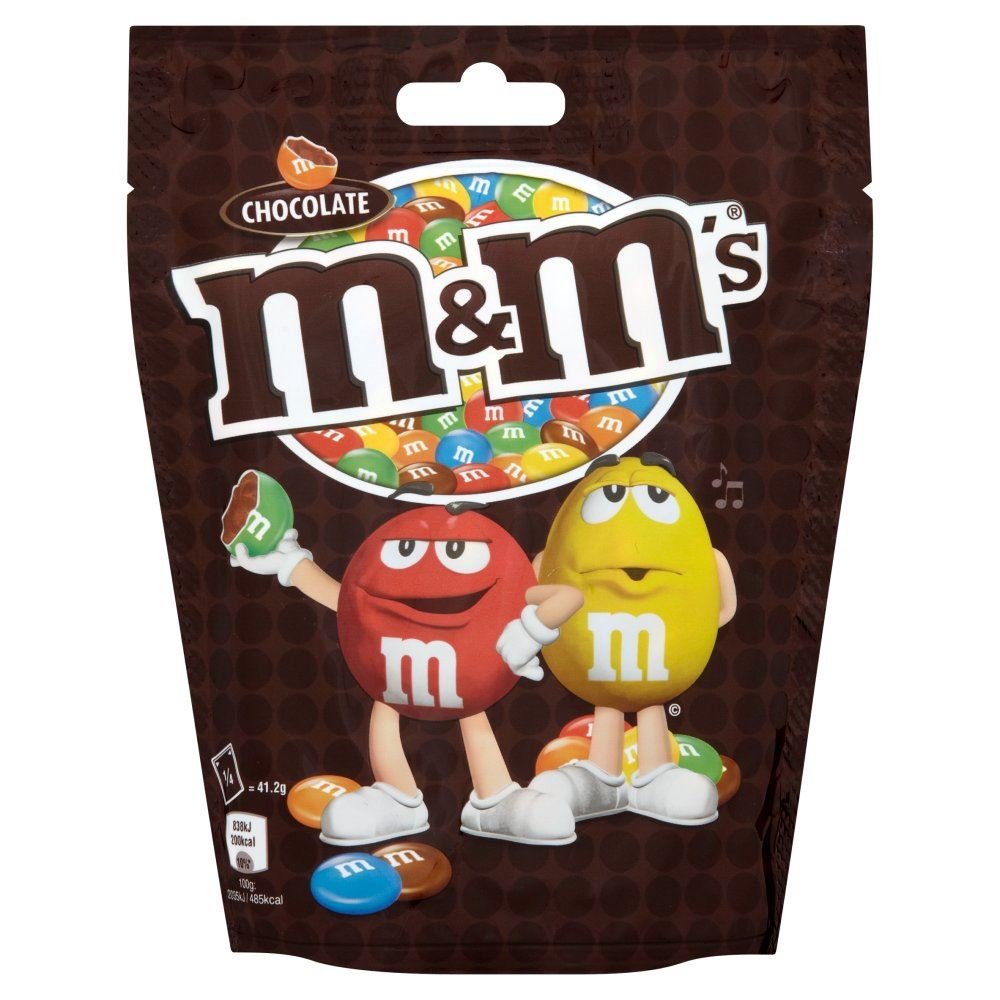 M & M Chocolate Pouch (250g) M&Ms