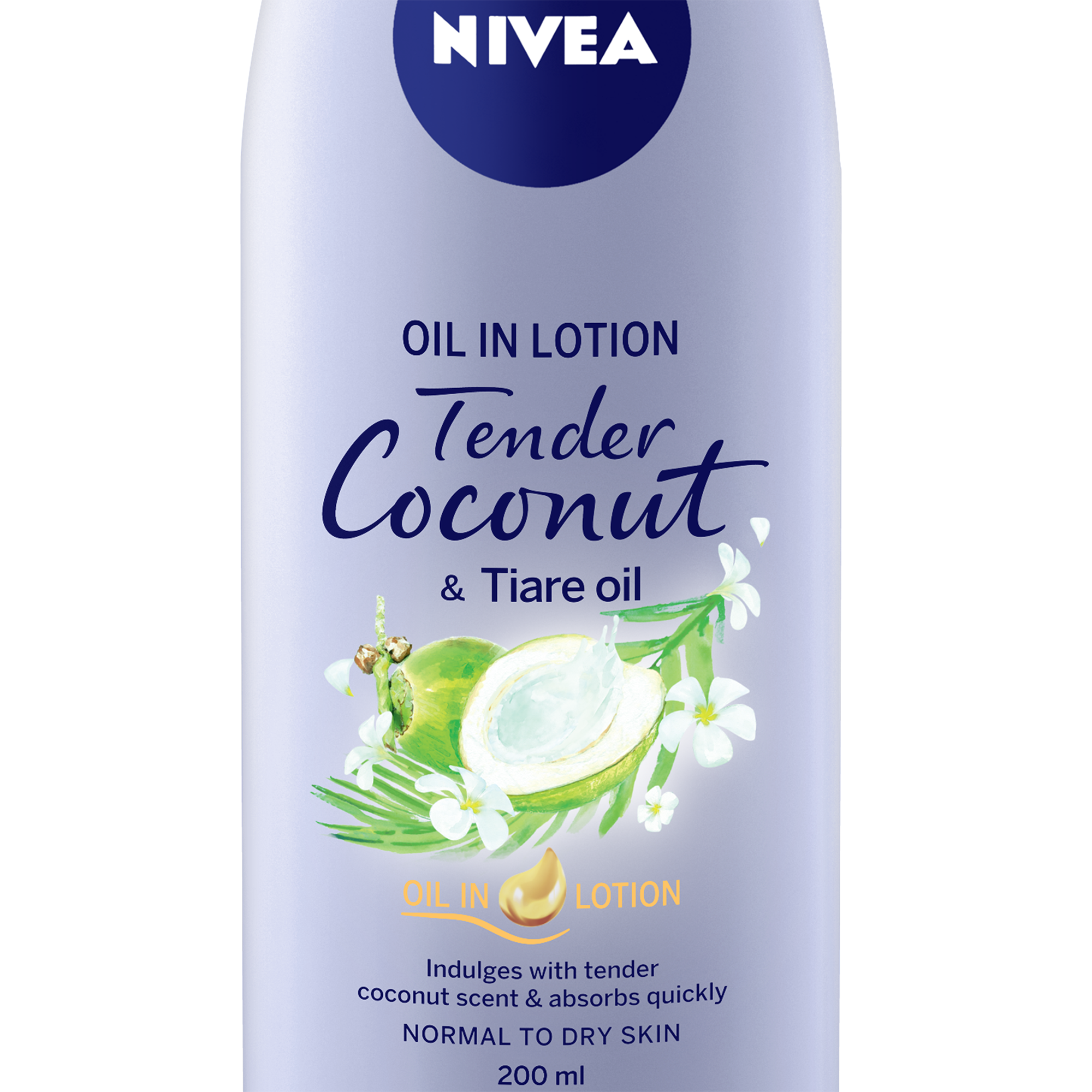 Nivea Oil in Lotion Tender Coconut & Tiare Oil Body Lotion (200 ml) Nivea