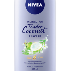 Nivea Oil in Lotion Tender Coconut & Tiare Oil Body Lotion (400 ml) Nivea