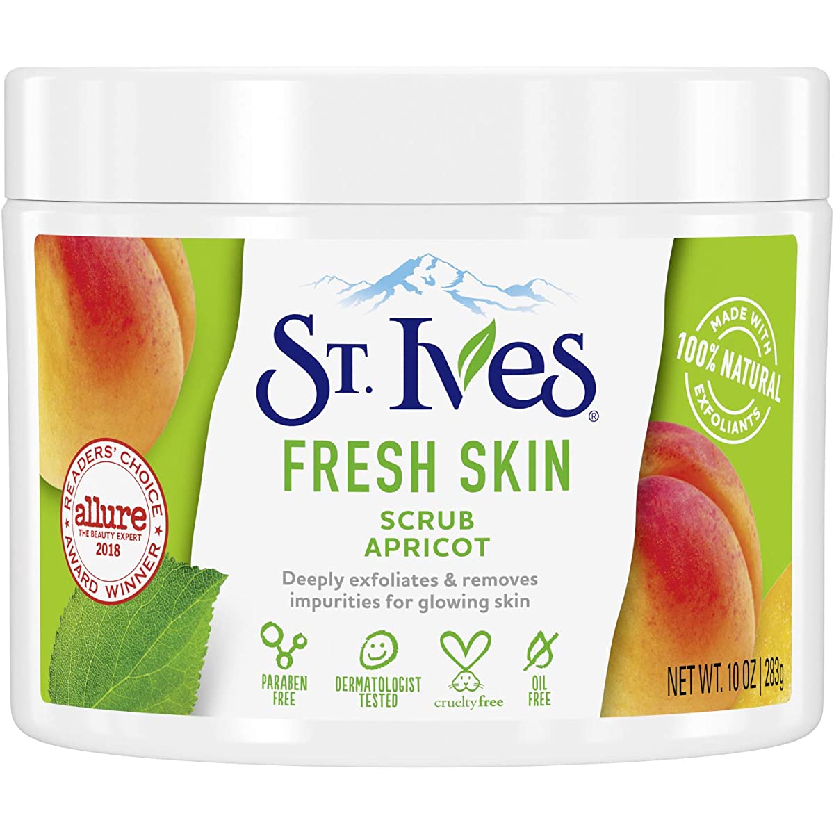 St. Ives Fresh Skin Apricot Scrub Jar (283 g) St. Ives