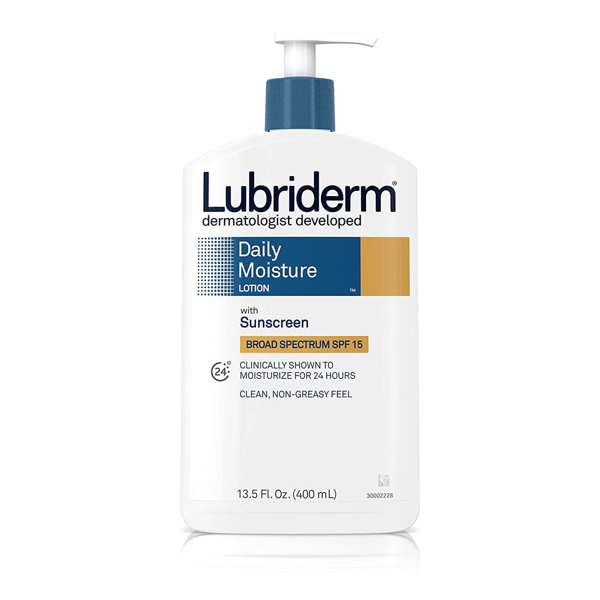 Lubriderm Daily Moisture With Sunscreen Body Lotion (400 ml) Lubriderm