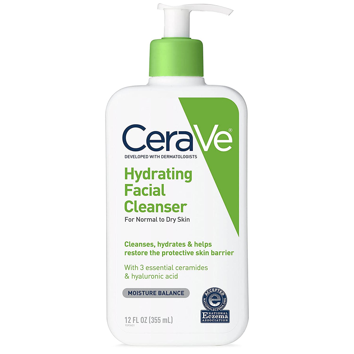 CeraVe Hydrating Facial Cleanser Moisture Balance (355 ml) CeraVe