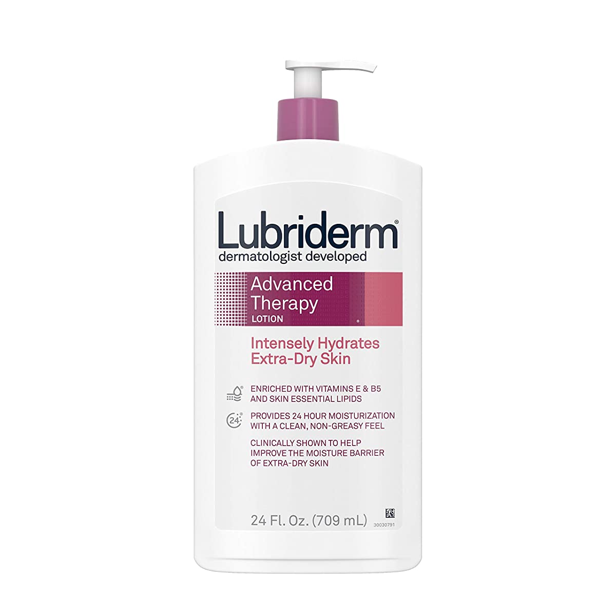 Lubriderm Advanced Therapy Lotion Intensely Hydrates (24 Fl. Oz./709 ml) Lubriderm