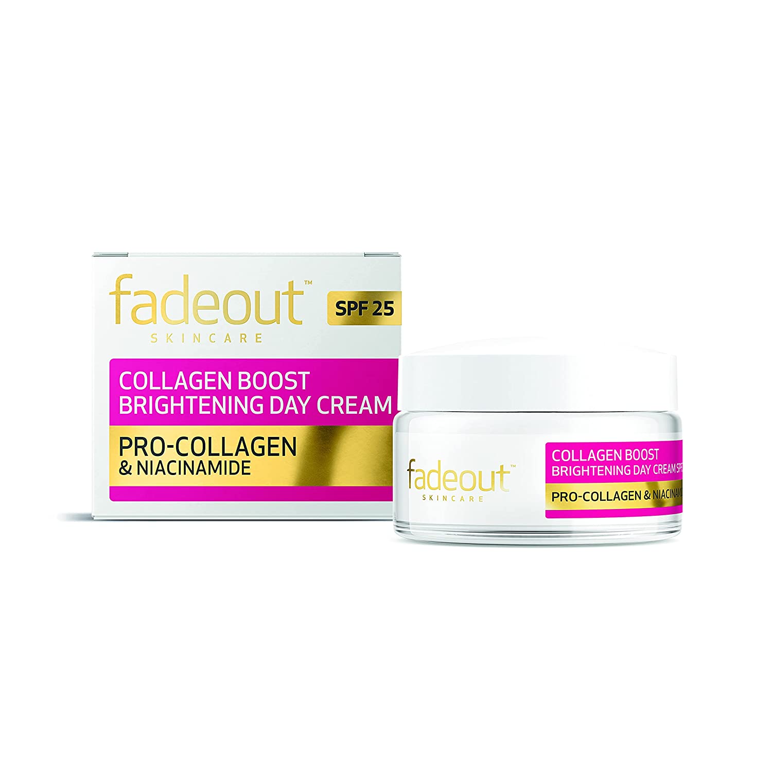 Fadeout Collagen Boost Brightening Day Cream Spf 25 (50ml) Fadeout