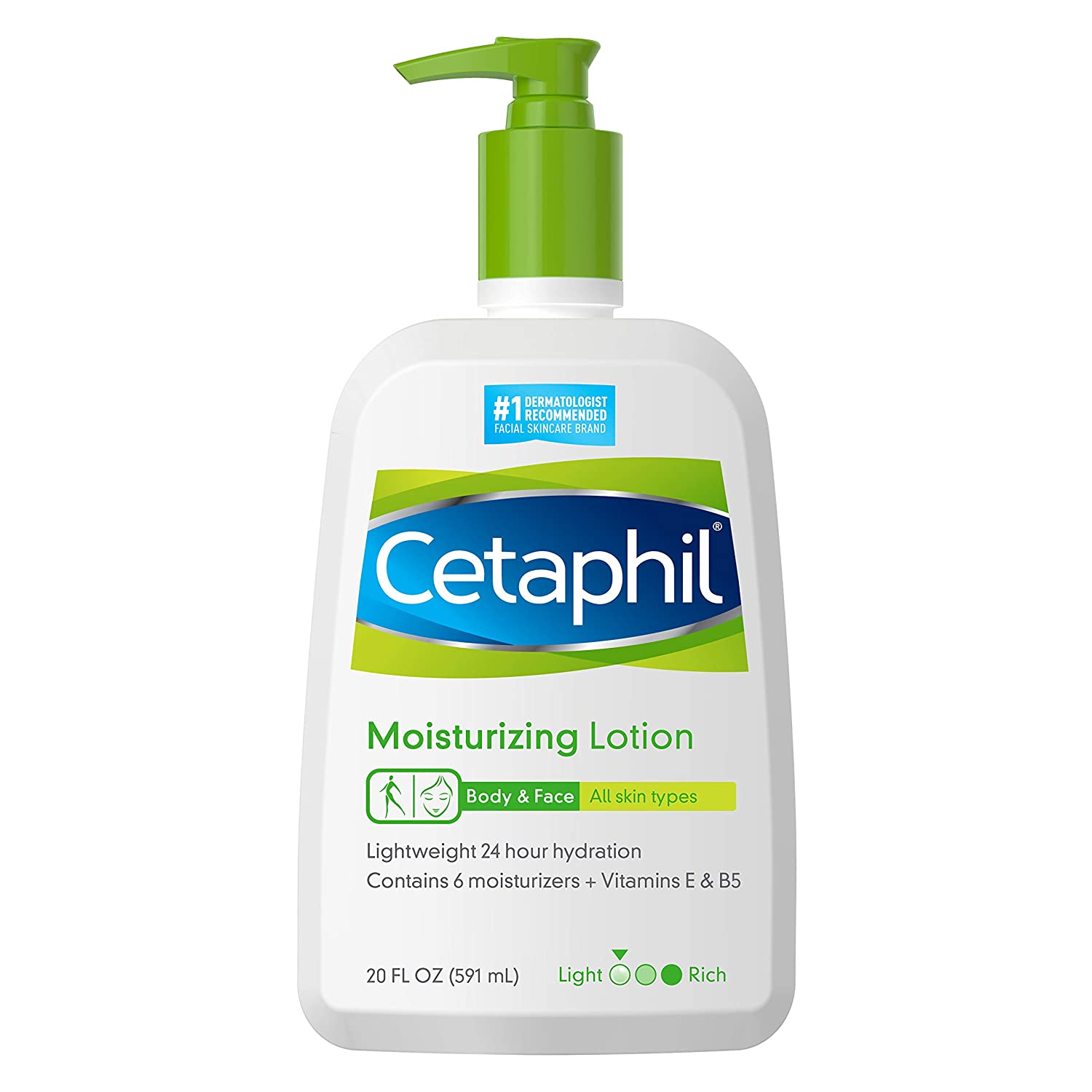 Cetaphil Moisturizing Lotion for Face & Body (591 ml) Cetaphil