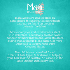 Maui Moisture Curl Quench+ Coconut Oil Shampoo (385ml) Maui Moisture