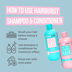 Hairburst Hair Growth Shampoo & Conditioner Set (2x 350ml) Hairburst