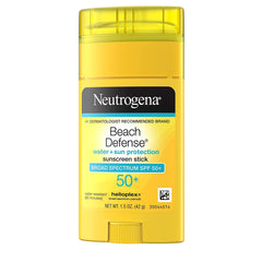 Neutrogena Beach Defense Sunscreen Stick Water + Sun Protection Broad Spectrum Spf 50+ (42gm) Neutrogena Imported