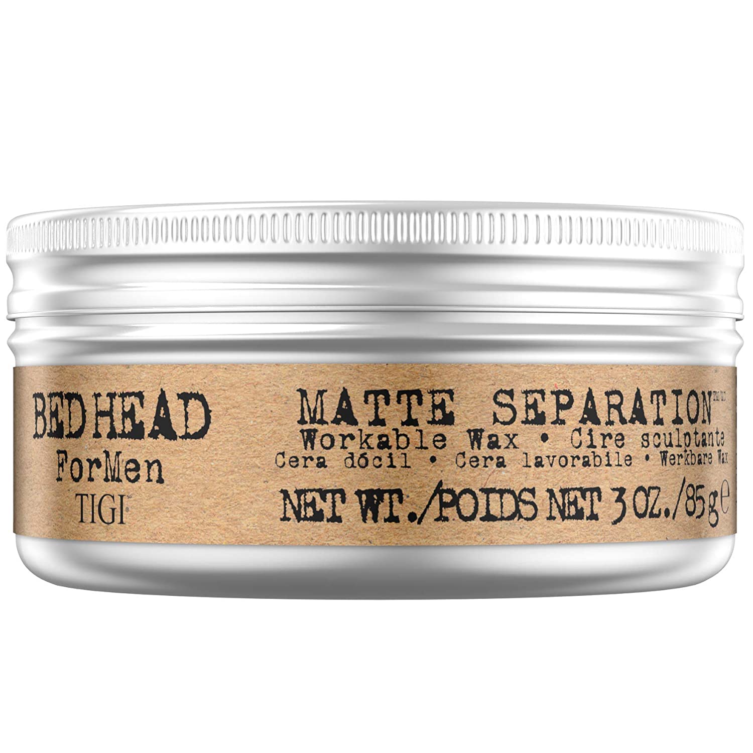 Tigi Bed Head For Men Matte Separation Hair Wax (85 g) Tigi Bed Head