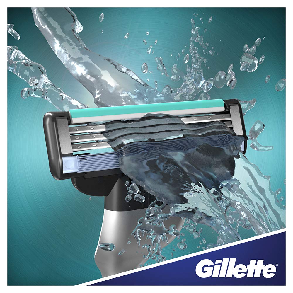 Gillette Mach3 Shaving Razor Blades (4 Cartridges) Gillette