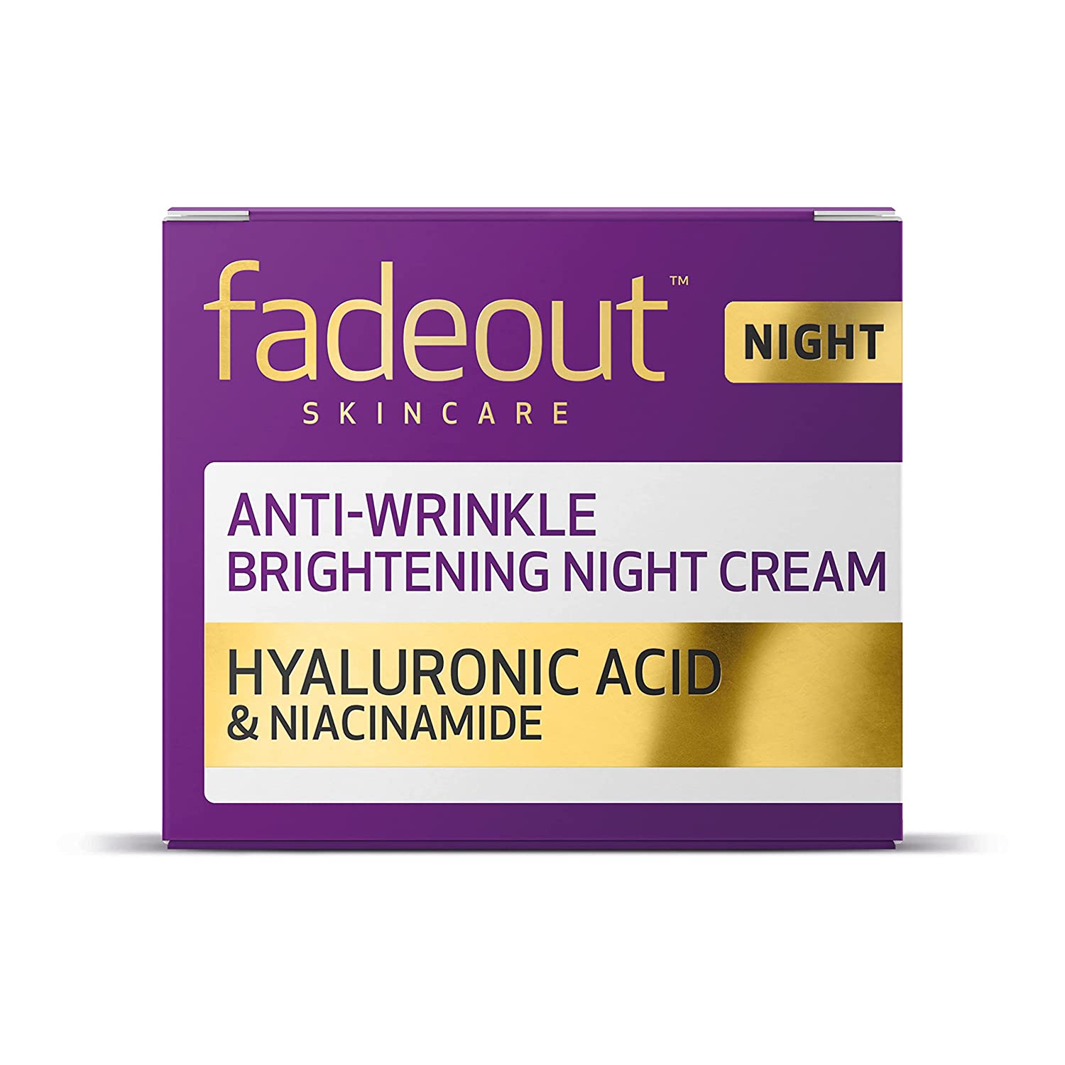 Fadeout Anti-Wrinkle Brightening Night Cream (50ml) Fadeout