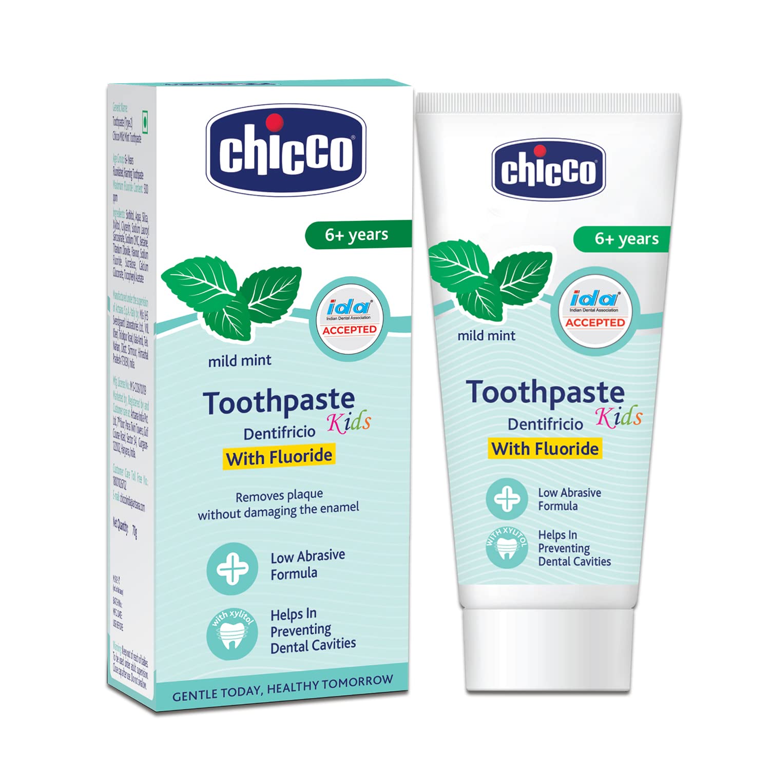 Chicco Mild Mint Dentifricio Toothpaste (70g) Chicco