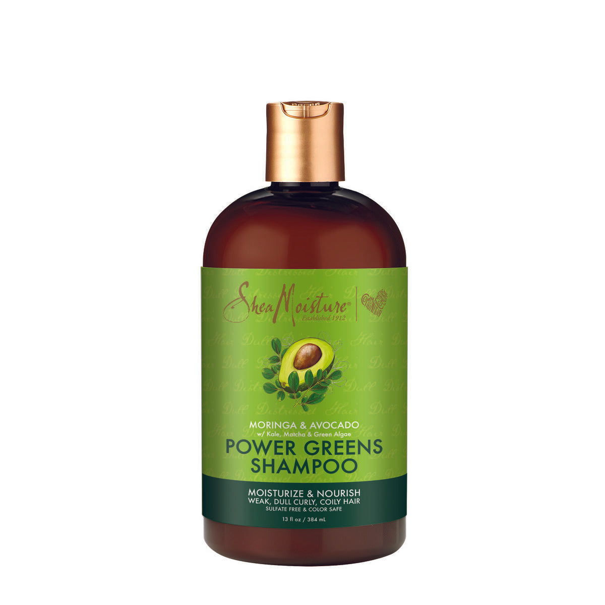 Shea Moisture Moringa & Avocado Power Greens Shampoo (384 ml) Shea Moisture