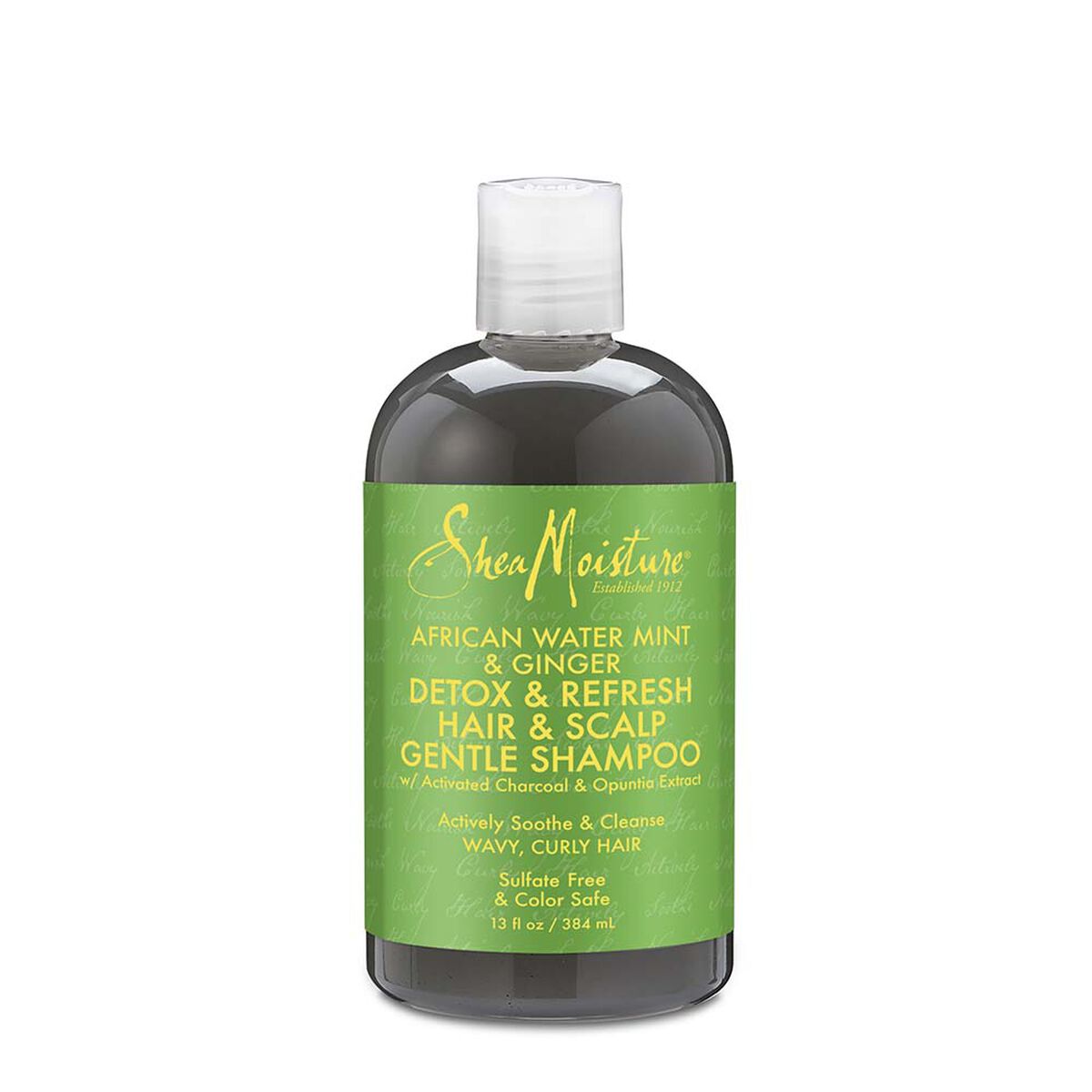 Shea Moisture African Water Mint & Ginger Detox Hair & Scalp Gentle Shampoo (384 ml) Shea Moisture