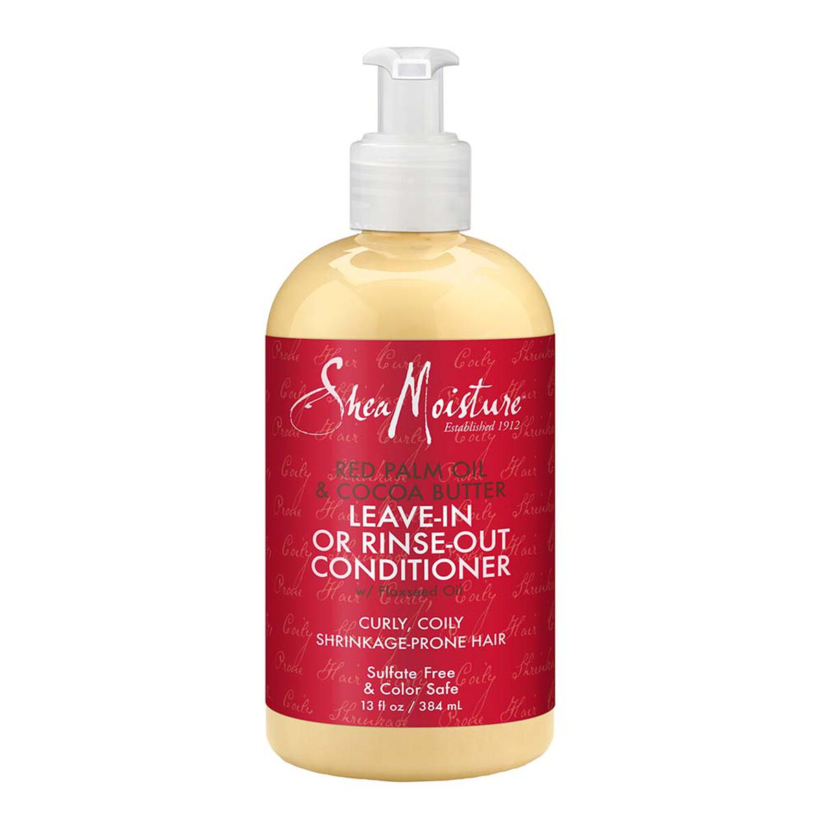 Shea Moisture Red Palm Oil & Cocoa Butter Rinse Out Or Leave In Conditioner (384 ml) Shea Moisture