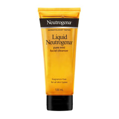 Neutrogena Liquid Pure Mild Facial Cleanser (100 ml) Neutrogena Imported