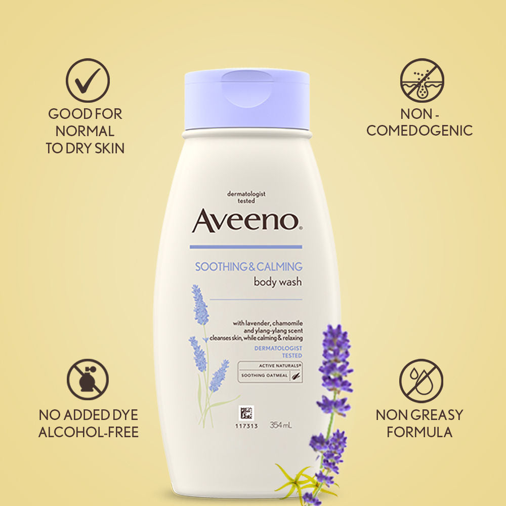 Aveeno Soothing and Calming Body Wash (354ml) Neutrogena