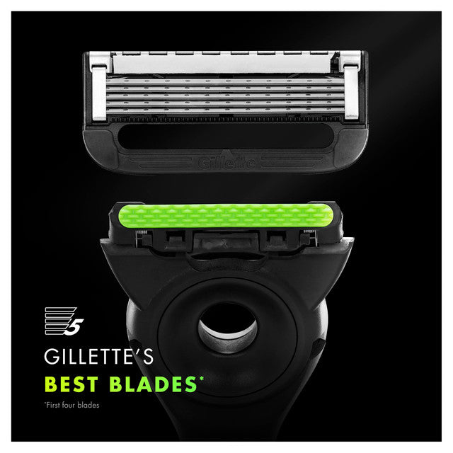 Gillette Labs with Exfoliating Bar Men’s Razor with 2 Blade Refills Gillette Labs