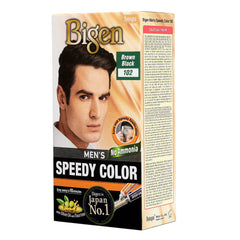 Bigen Men's Speedy Color, Hair Color, 80g - Brown Black 102 Bigen