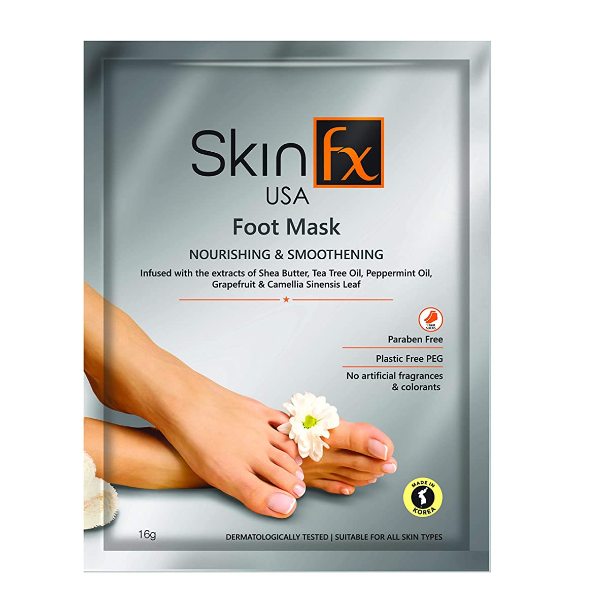 Skin FX Foot Mask for Nourishing And Smoothening (16 g) Skin FX