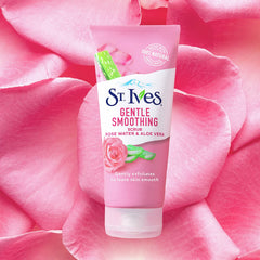 St Ives Gentle Smoothing Rose Water & Aloe Vera Scrub (170gm) St. Ives