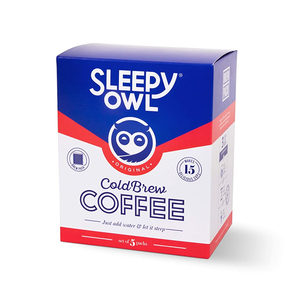 Sleepy Owl Cold Brew Coffee Original (3 Packs) Sleepy Owl