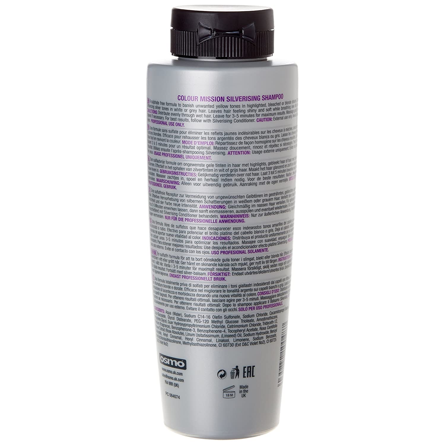 Osmo Colour Mission Silverising Shampoo (300 ml) Osmo