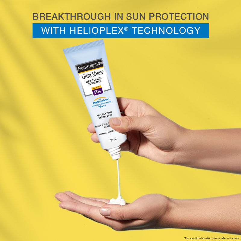 Neutrogena Ultra Sheer Dry Touch Sunblock SPF 50+ (30 ml) Neutrogena