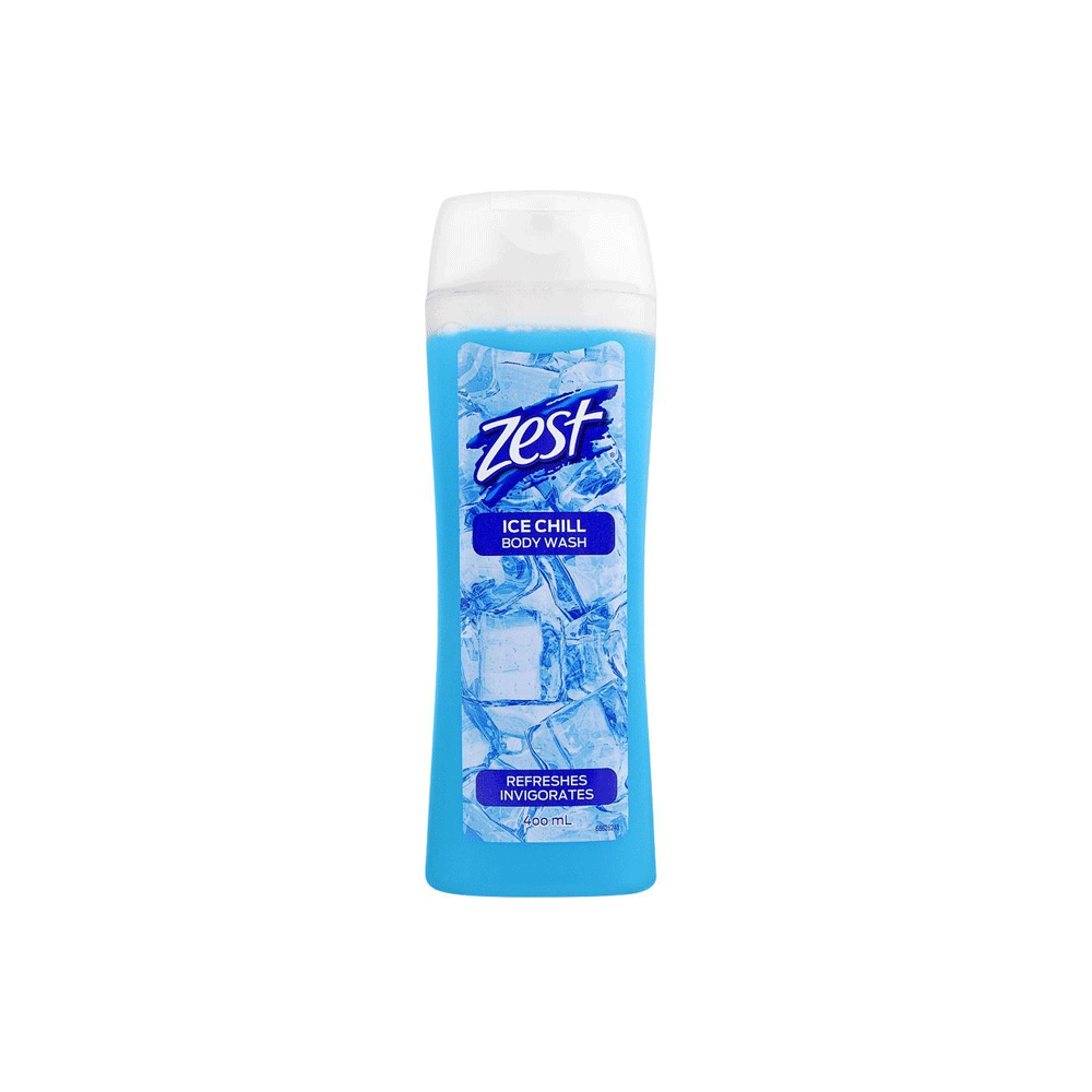 Zest Ice Chill Body Wash (400ml) Zest