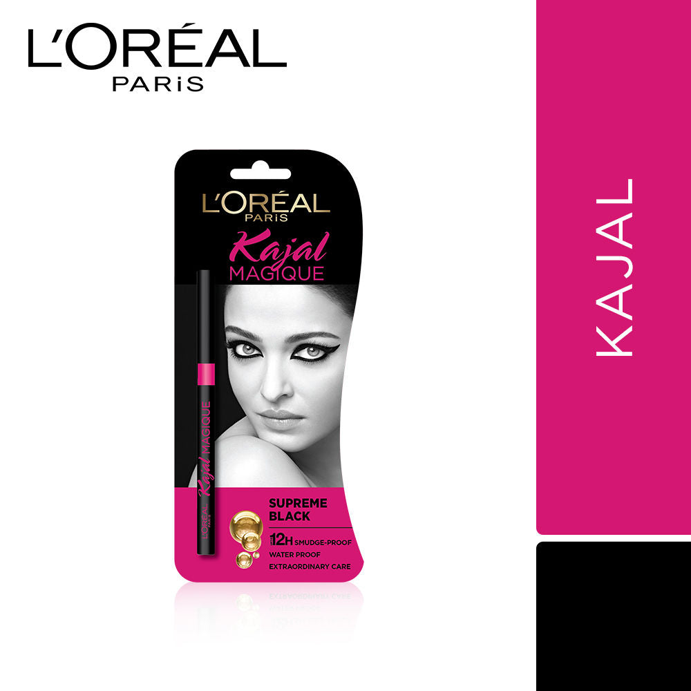 L'oreal Paris Kajal Magique Supreme Black (0.35 g) L'Oréal Paris Makeup