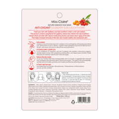 Miss Claire Nature Essence Face Mask - Goji Berry & Sea Buckthorn Miss Claire