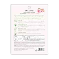 Miss Claire Nature Essence Face Mask - Sandalwood & Rose Miss Claire