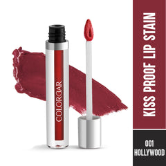 Colorbar Kiss Proof Lip Stain Lipstick 001 Hollywood  (6.5 ml) Colorbar