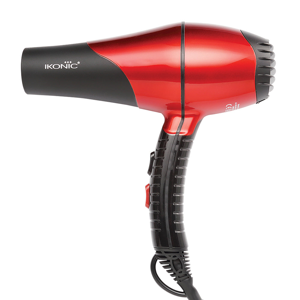 Ikonic Professional Hair Dryer 2200 (Red & Black) Ikonic Professional