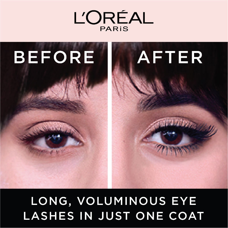 L'Oreal Paris Voluminous Lash Paradise Mascara - 204 Blackest Black (7.6ml) L'Oréal Paris Makeup