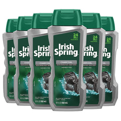 Irish Spring Charcoal Moisturizing Face + Body Wash (532ml) Irish Spring