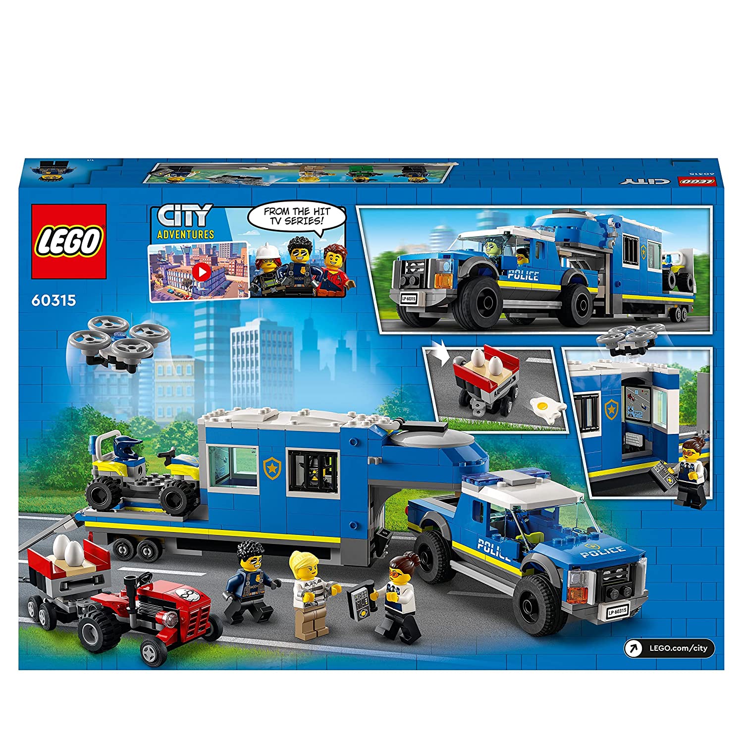 LEGO City Police Mobile Command Truck 60315 Lego