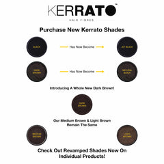Kerrato Hair Fibres Dark Brown (11.5 g) Kerrato