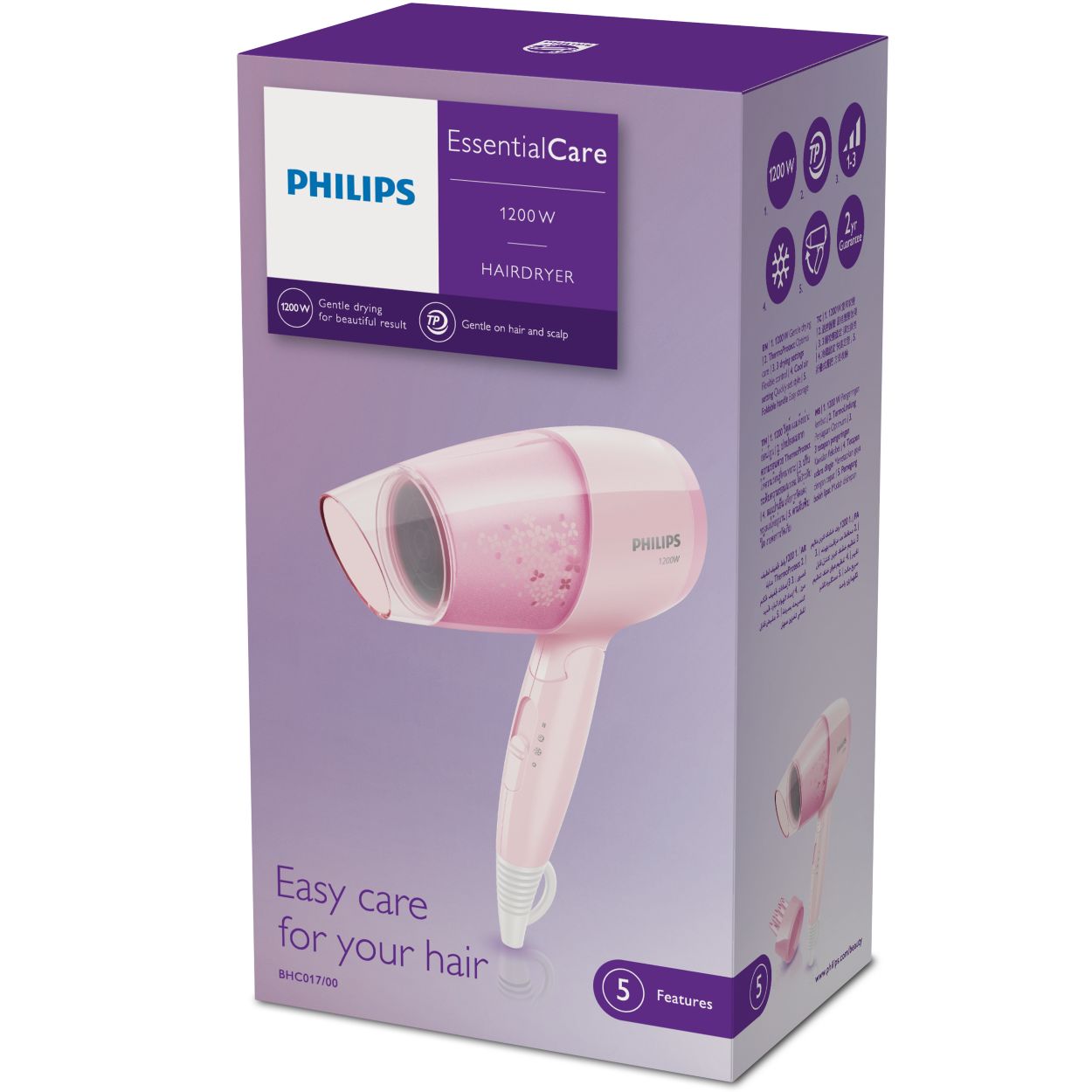 Philips Hair Dryer 1200W - BHC017/00 Philips