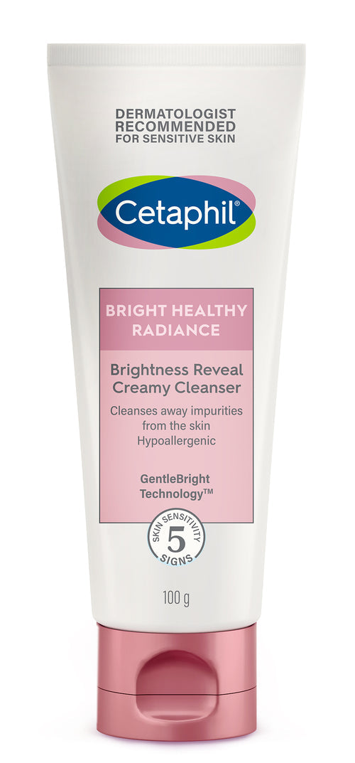 Cetaphil Bright Healthy Radiance Brightness Reveal Creamy Cleanser (100 g) Cetaphil