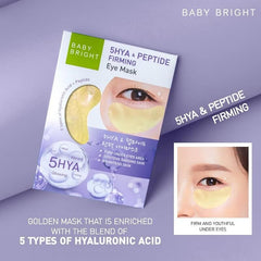 Baby Bright 5Hya & Peptide Firming Eye Mask (Pack Of 3) Baby Bright
