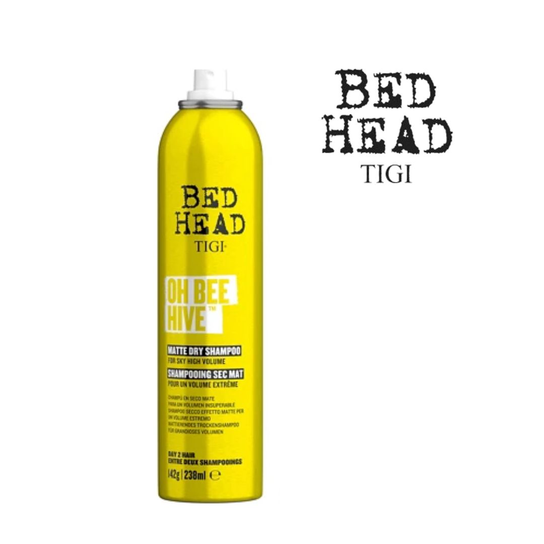 Bed Head Tigi Oh Bee Hive Matte Dry Shampoo For Sky High Volume (238ml) Tigi Bed Head