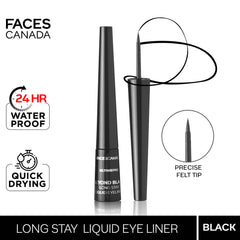 Faces Canada Beyond Black Long Stay Liquid Eye Liner Black Faces Canada