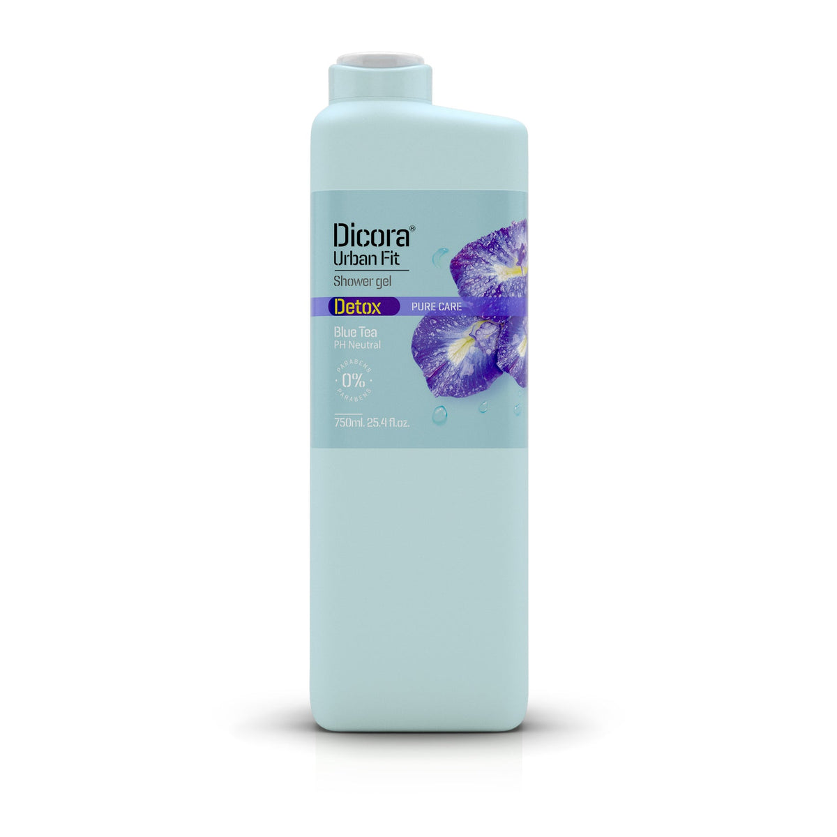 Dicora Urban Fit Shower Gel Detox Blue Tea - (750 ml) Dicora Urban Fit