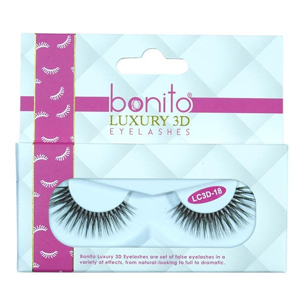 Bonito Luxury 3D Eyelashes LC3D-18 (1 pair) Bonito